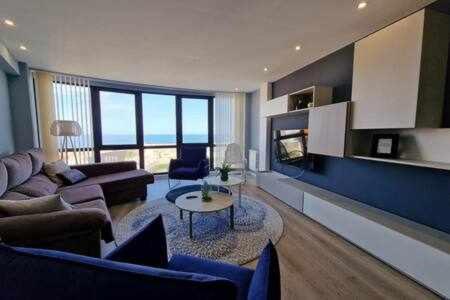 Piso con maravillosas vistas al mar Llanes Exterior foto